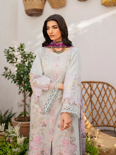 Husn-E-Arah Unstitched Lawn