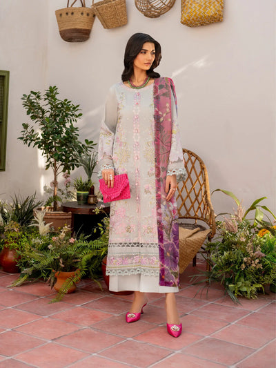 Husn-E-Arah Unstitched Lawn