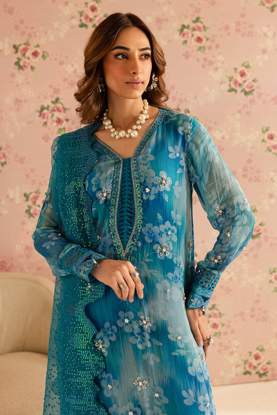 EMBROIDERED CHIFFON COLLECTION