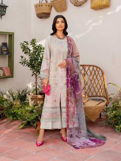 Husn-E-Arah Unstitched Lawn
