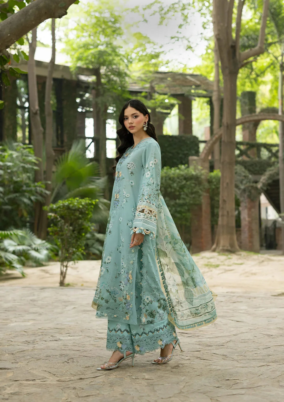 Signature Embroidered Lawn with Chiffon Collection Vol II &