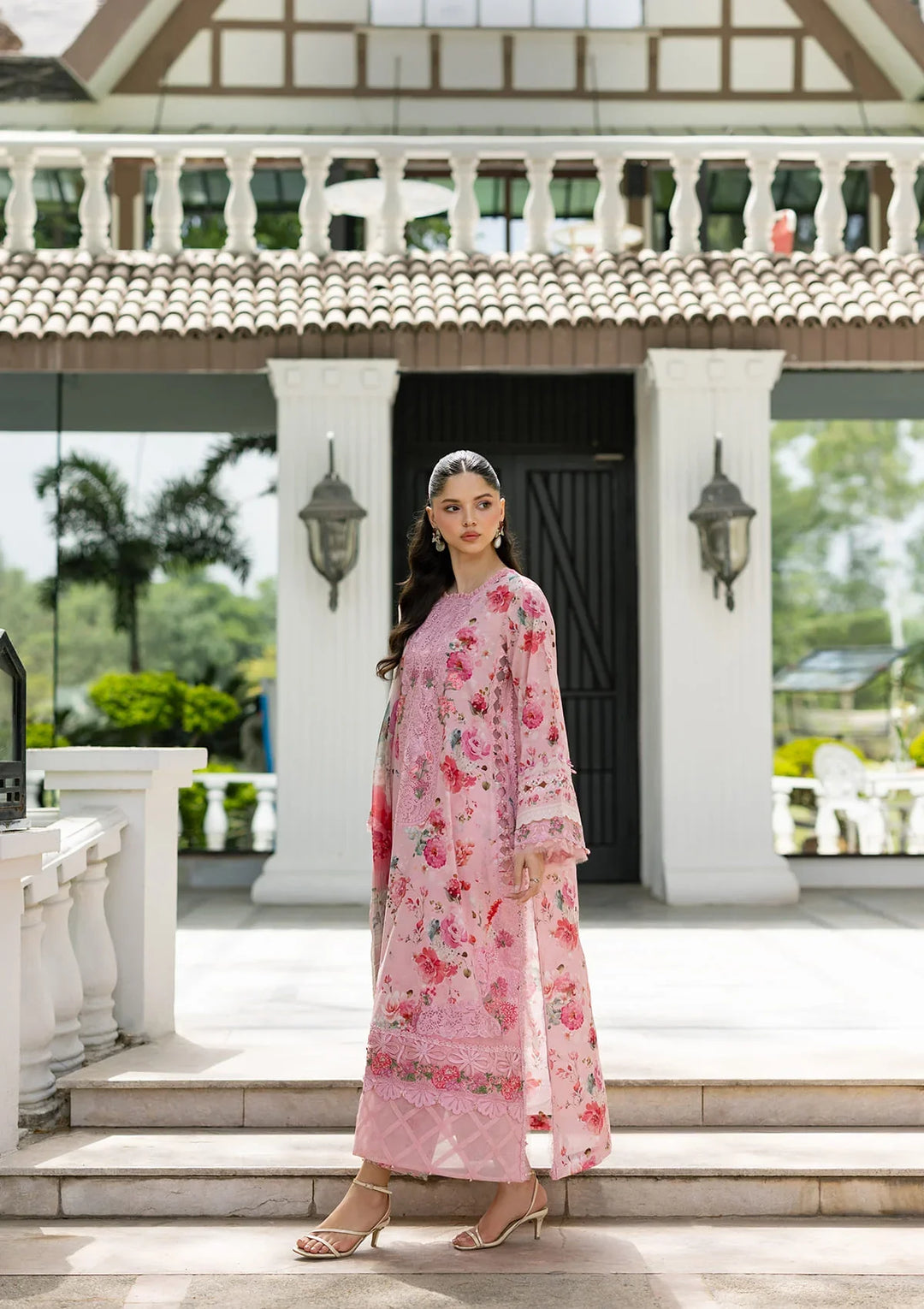 Signature Embroidered Lawn with Chiffon Collection Vol II &