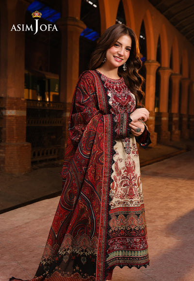 PRINTED EMBROIDERED LAWN 3 PCS