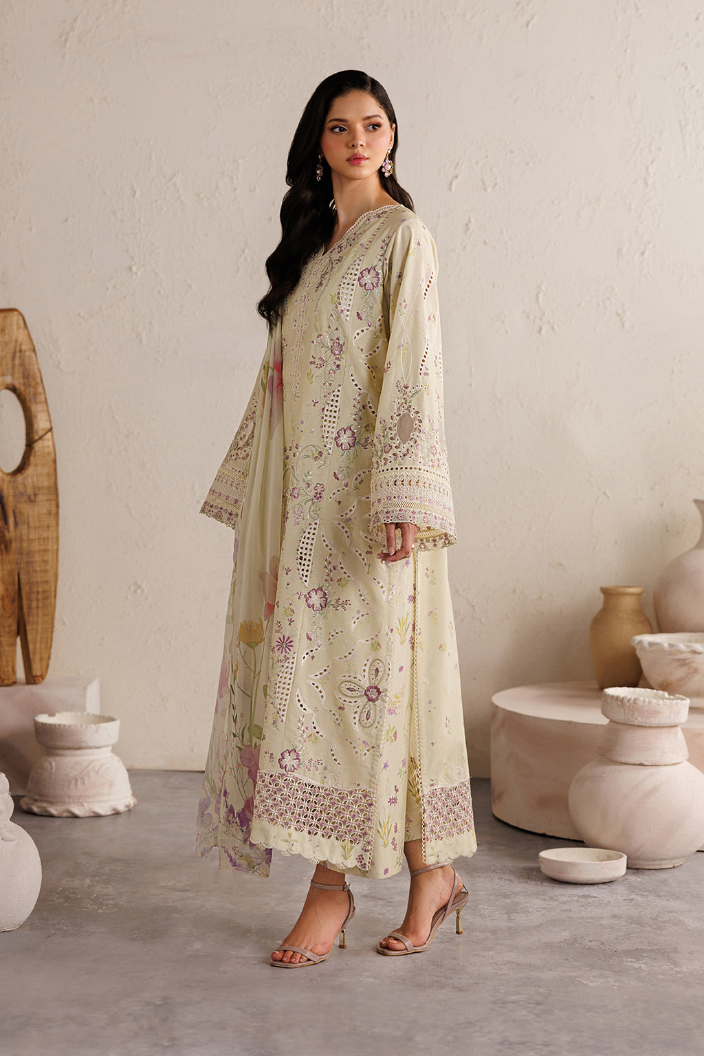 Festive Embroidered Lawn