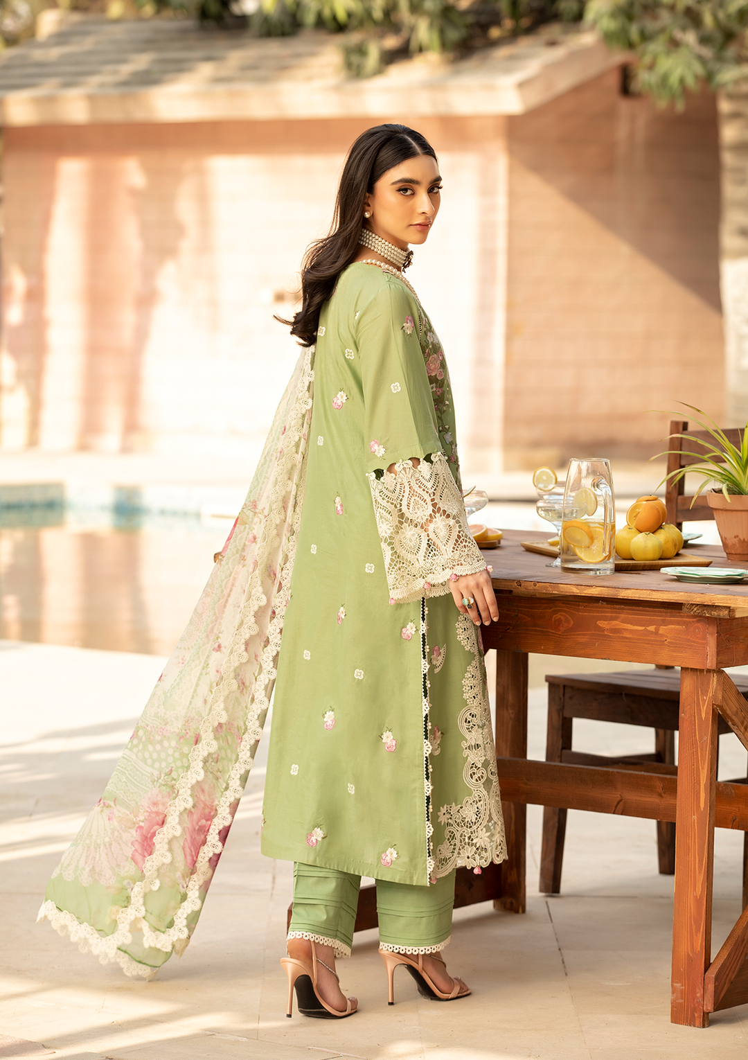 Luxury  Lawn Dress