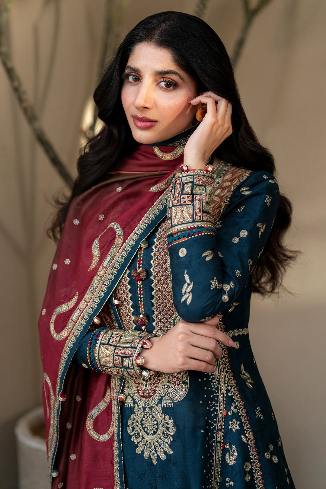 Shahkaar Embroidered  Luxury Lawn
