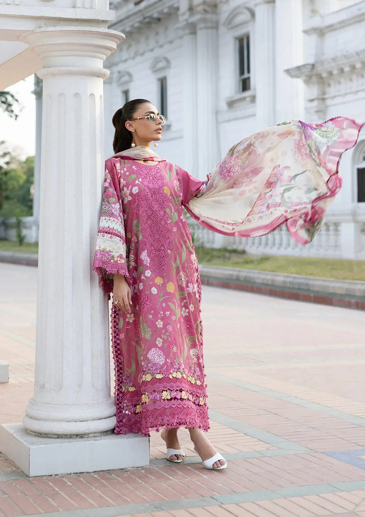 Signature Embroidered Lawn with Chiffon Collection Vol II &
