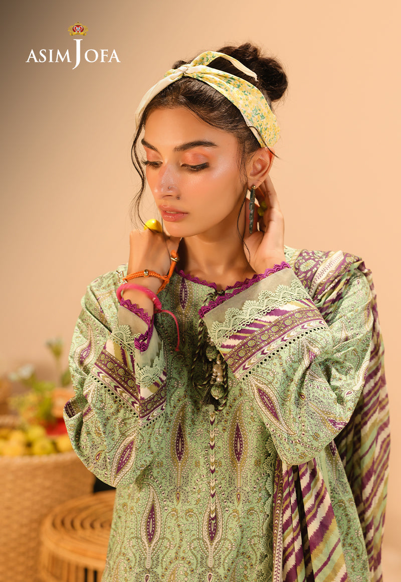 Printed Lawn 3 Pcs