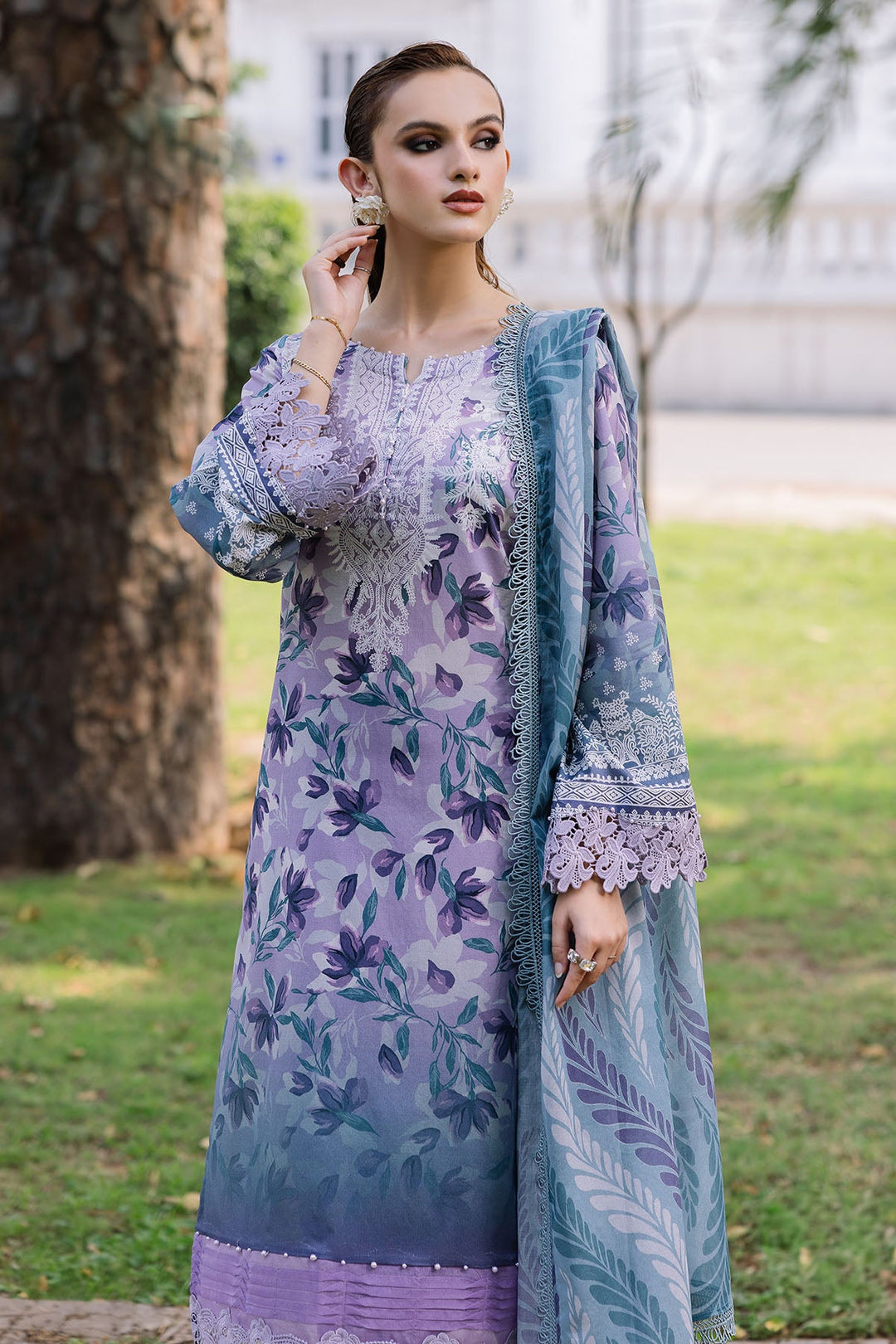 Daily Delights Unstitched Lawn