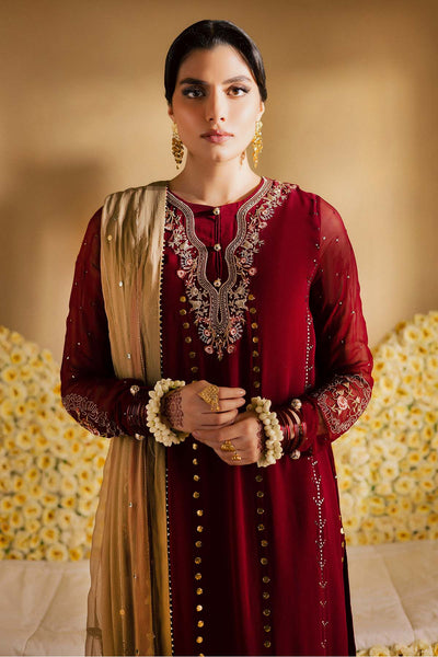 Mukeshkari Embroidered Chiffon