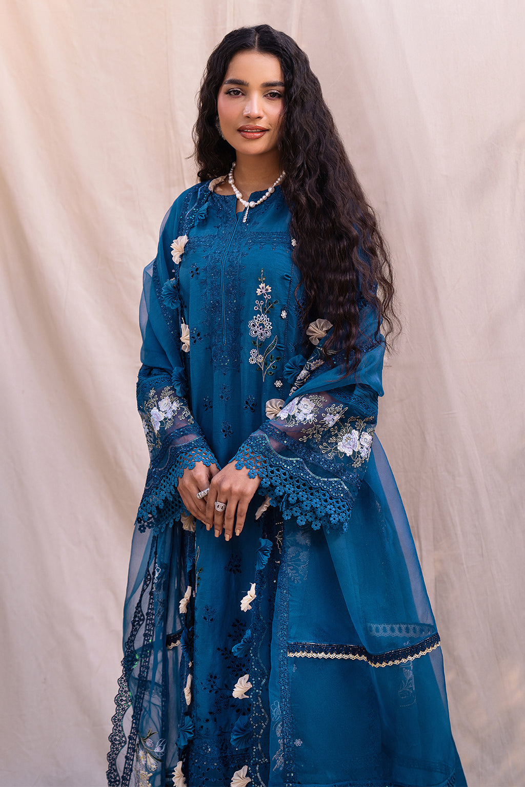3 PIECE EMBROIDERED LAWN