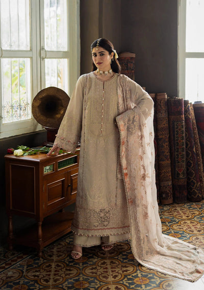 Karandi with Embroidered Chiffon