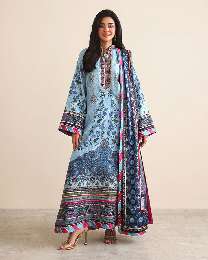 Hemline Nirvana Unstitched 3 Pc
