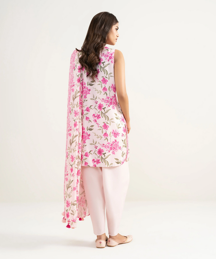 3 Piece - Printed Lawn Suit
