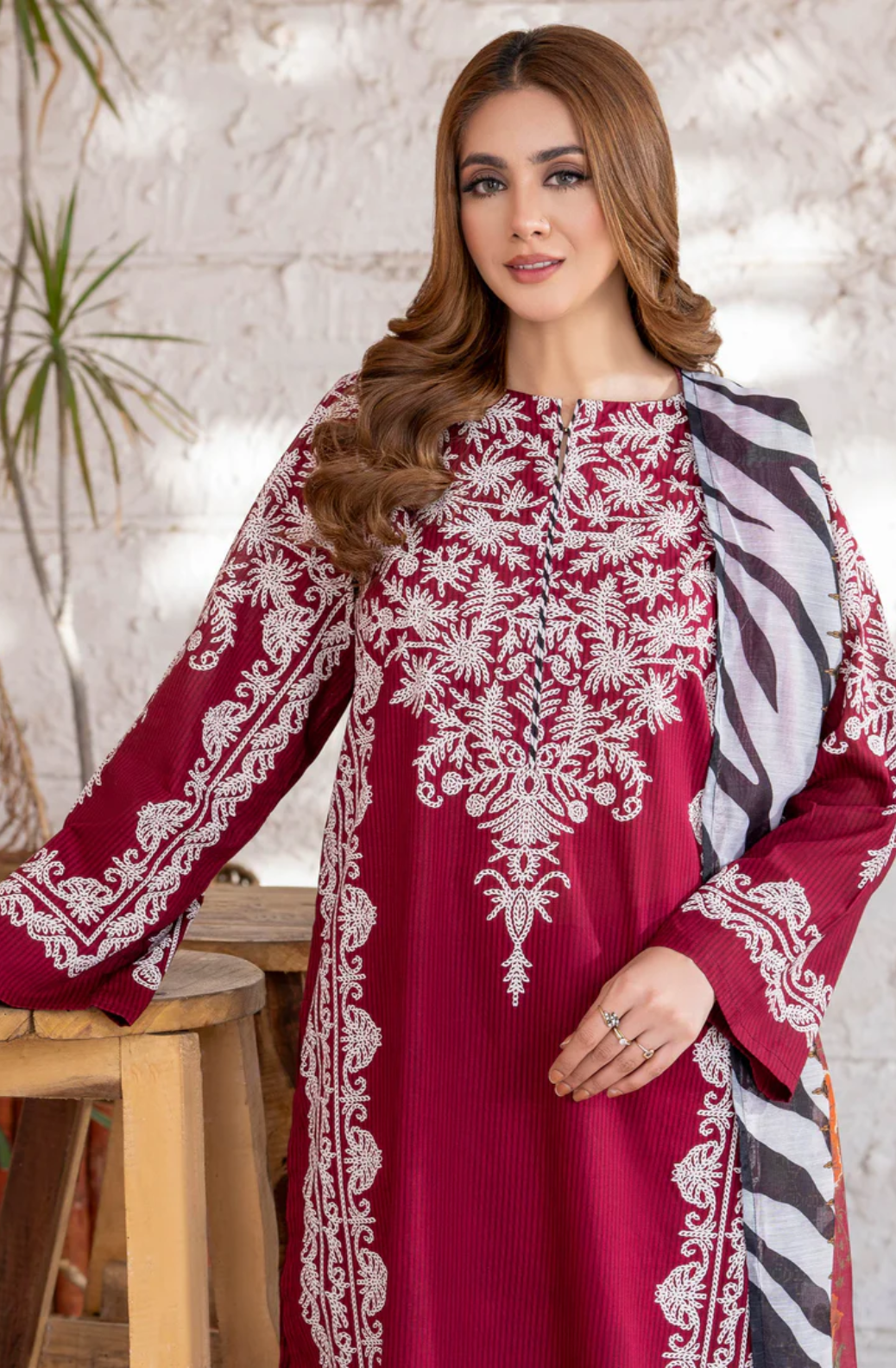 3 Piece Suit Paste Printed