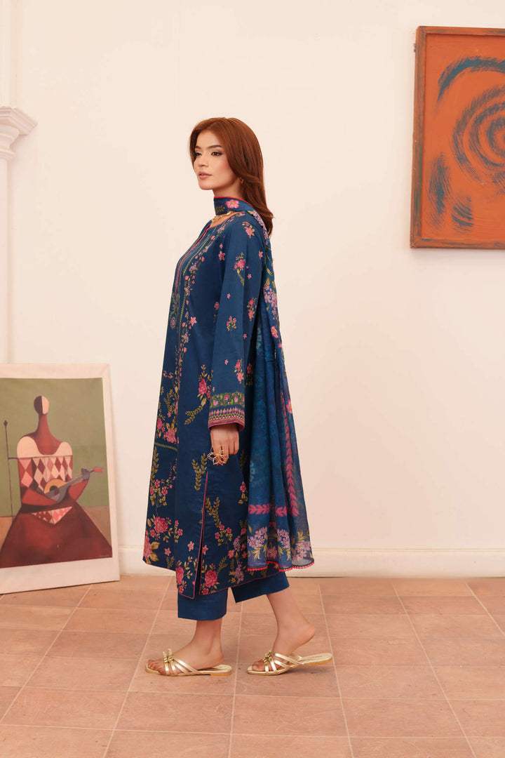 Printed Lawn Unstitched 3 pc