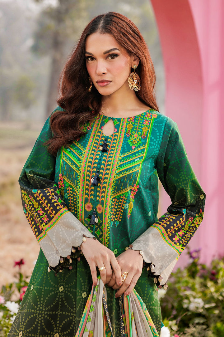 3-PC Unstitched Embroidered Lawn Collection