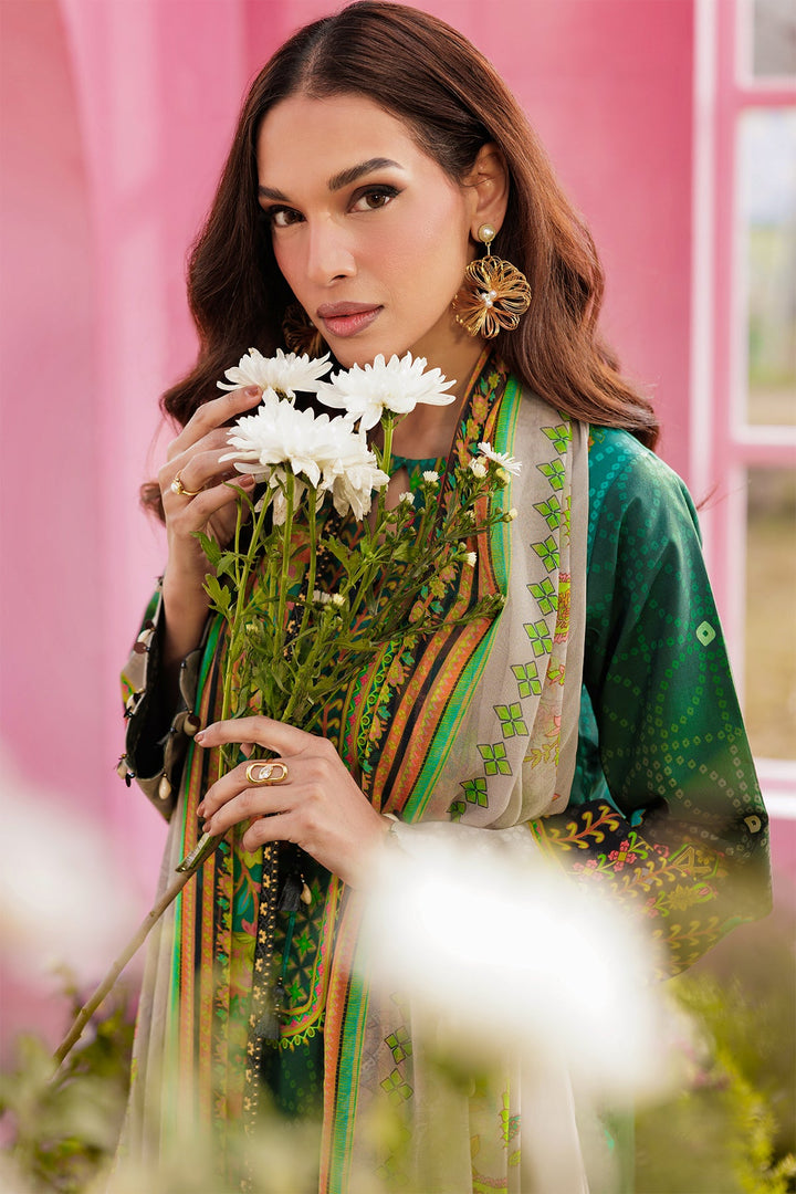 3-PC Unstitched Embroidered Lawn Collection