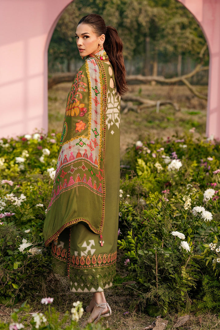 3-PC Unstitched Embroidered Lawn Collection