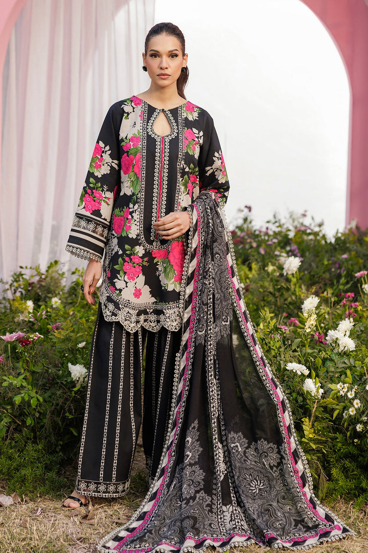 3-PC Unstitched Embroidered Lawn Collection