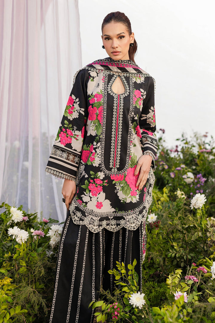 3-PC Unstitched Embroidered Lawn Collection