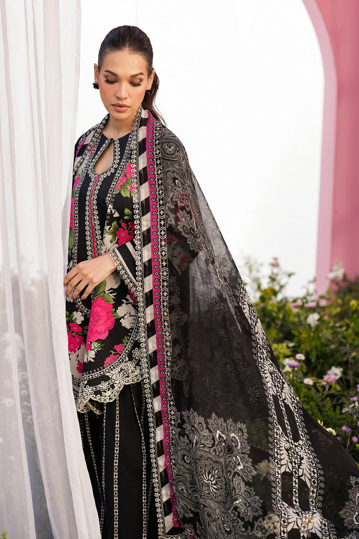 3-PC Unstitched Embroidered Lawn Collection