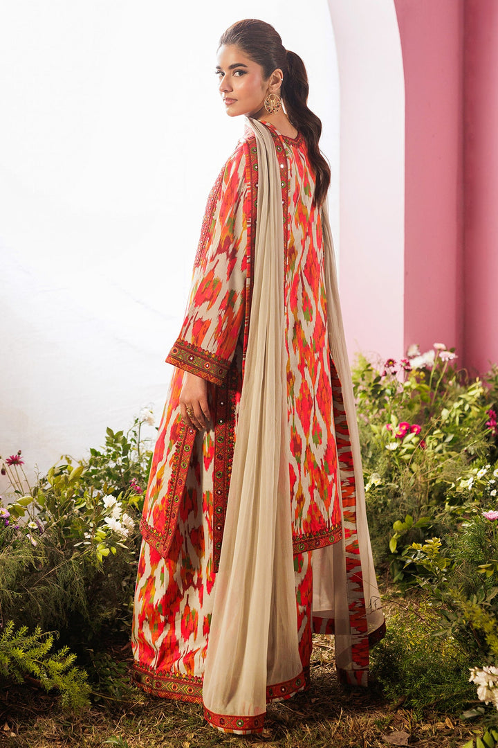 3-PC Unstitched Embroidered Lawn Collection