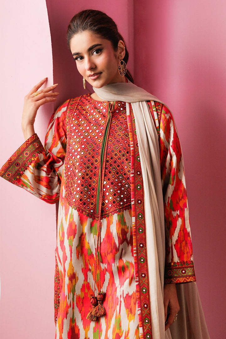 3-PC Unstitched Embroidered Lawn Collection