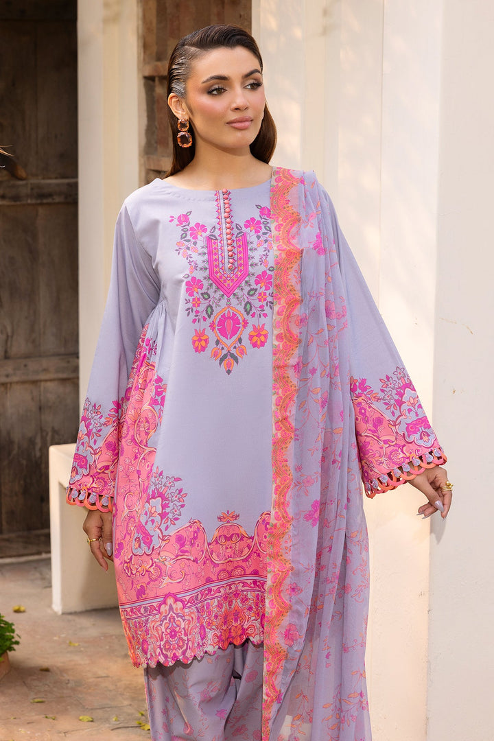 3-PC Unstitched Printed Lawn Collection