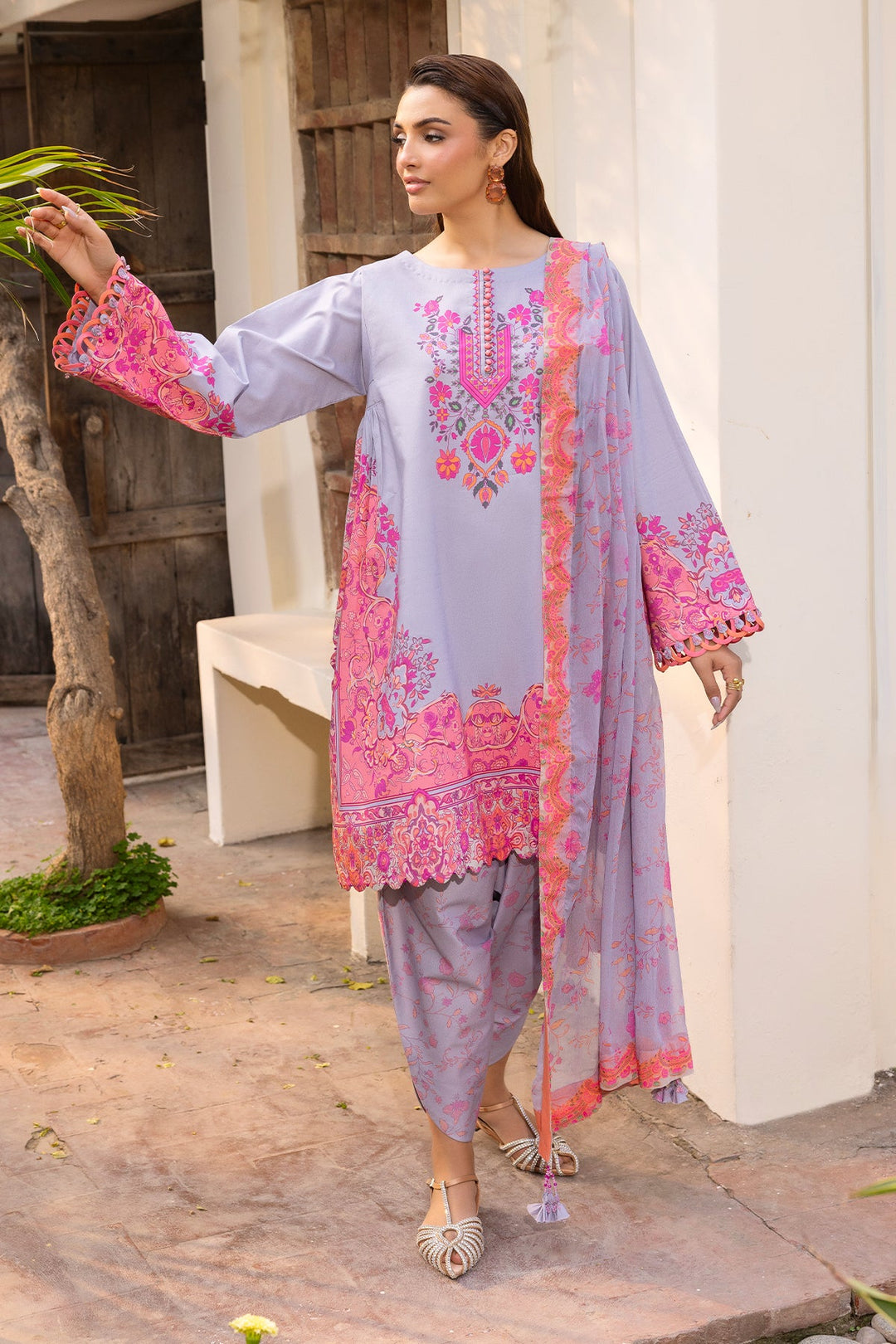3-PC Unstitched Printed Lawn Collection