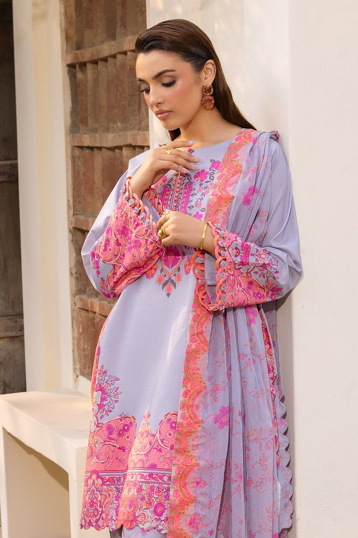3-PC Unstitched Printed Lawn Collection