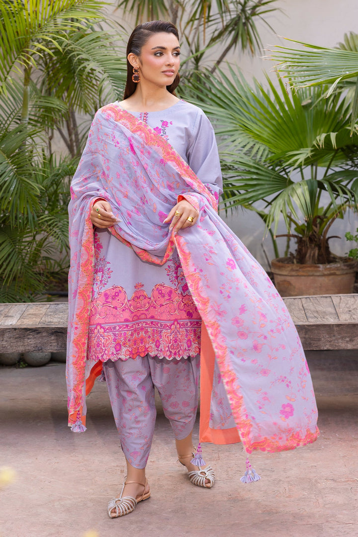 3-PC Unstitched Printed Lawn Collection
