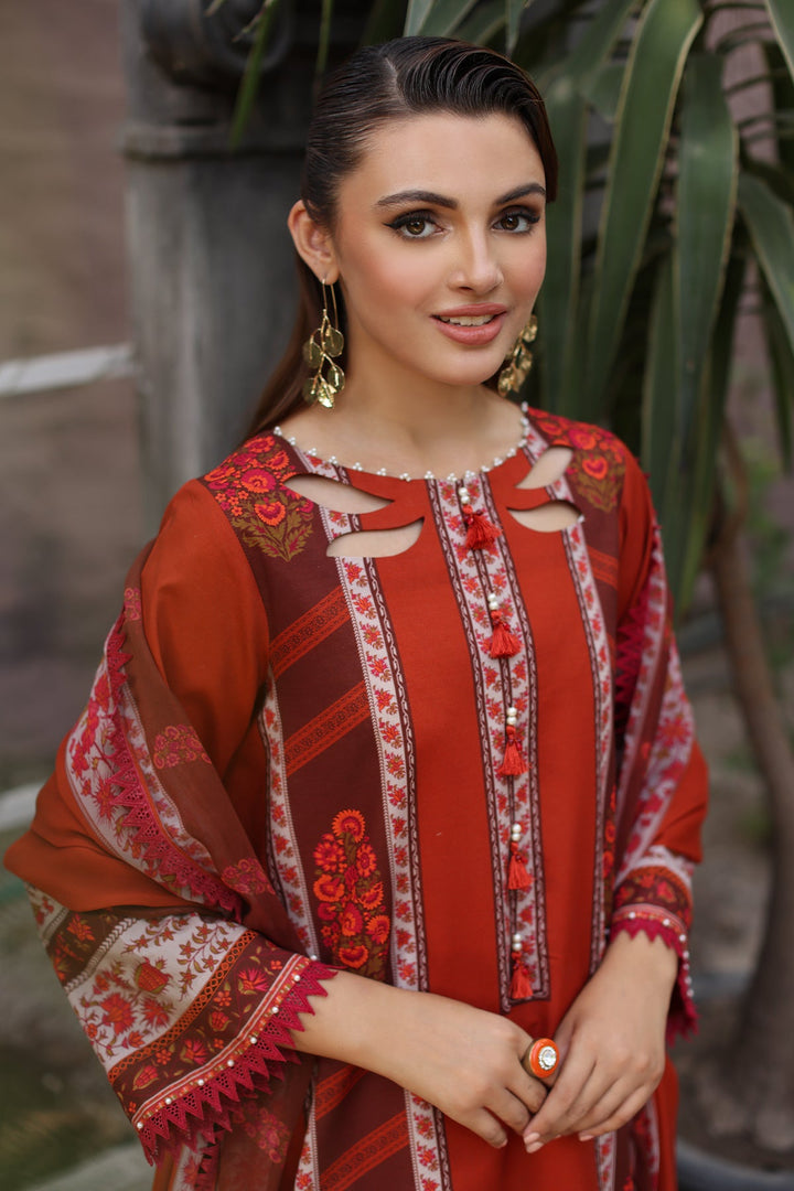 3-PC Unstitched Printed Lawn Collection