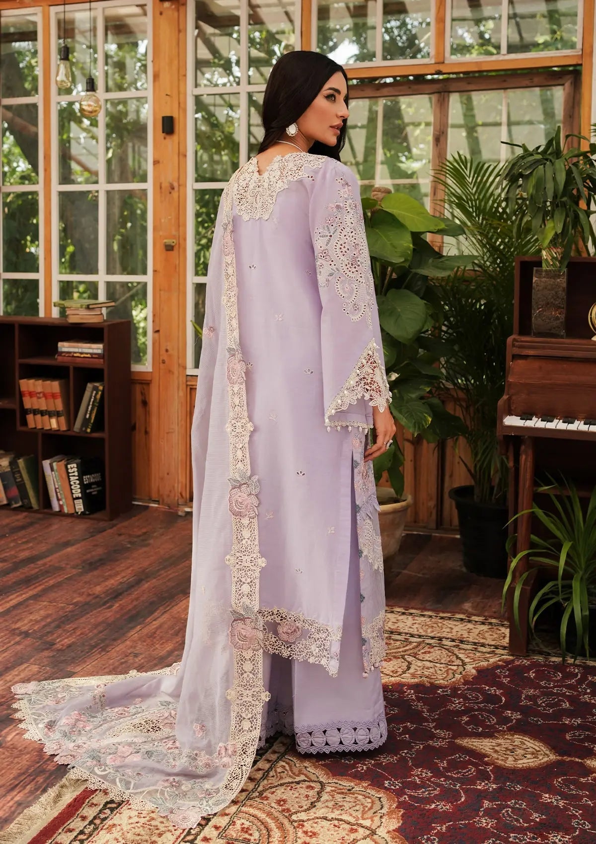 KHAF UNSTITCHED LUXURY LAWN -KLE-01B