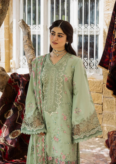 Karandi with Embroidered Chiffon