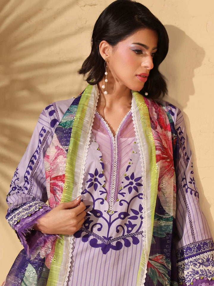 signora  Printed Embroidered Lawn