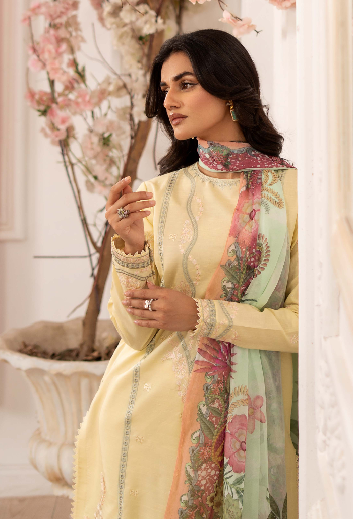 Inara Unstitched 3 Piece Lawn