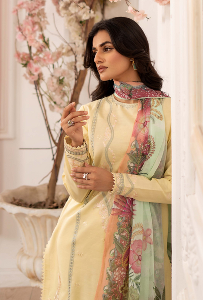 Inara Unstitched 3 Piece Lawn