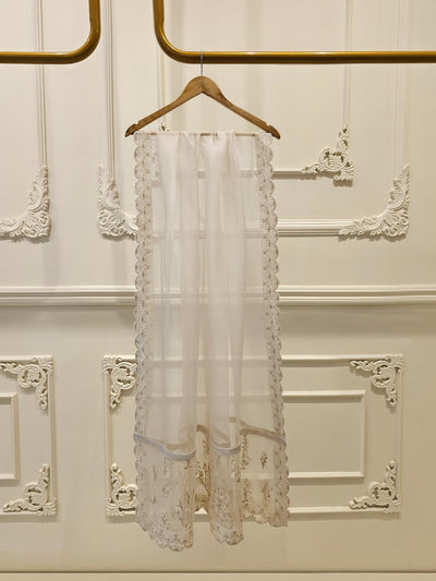 3 Piece - Pure Organza Embroidered Suit