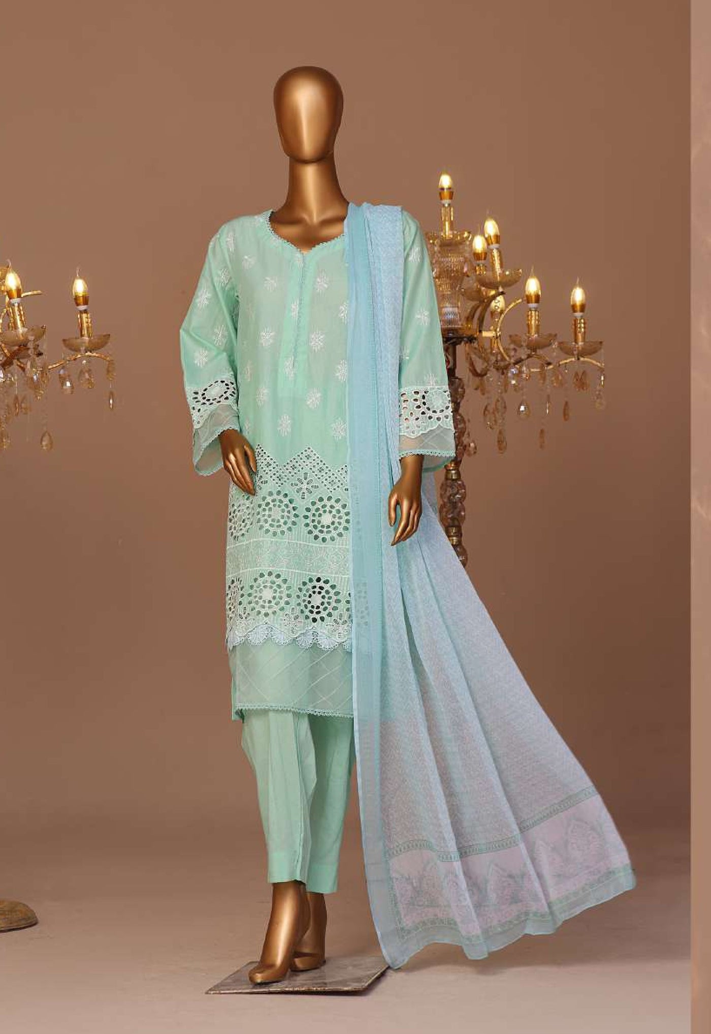 BIN SAEED COTTON LUXURY EMBROIDERED (Pret)