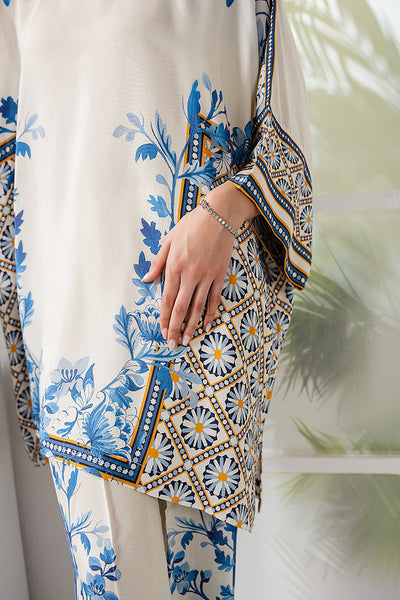 Cross Stitch || RADIANT TRIBE-2 PC (SHIRT & TROUSER)