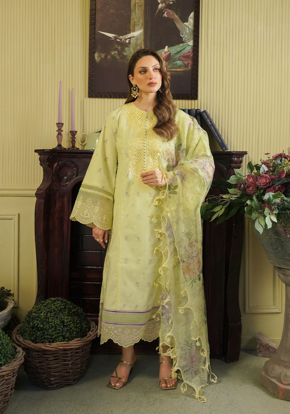 TRESOR LUXURY LAWN 24-ZQT 008 PRIMROSE