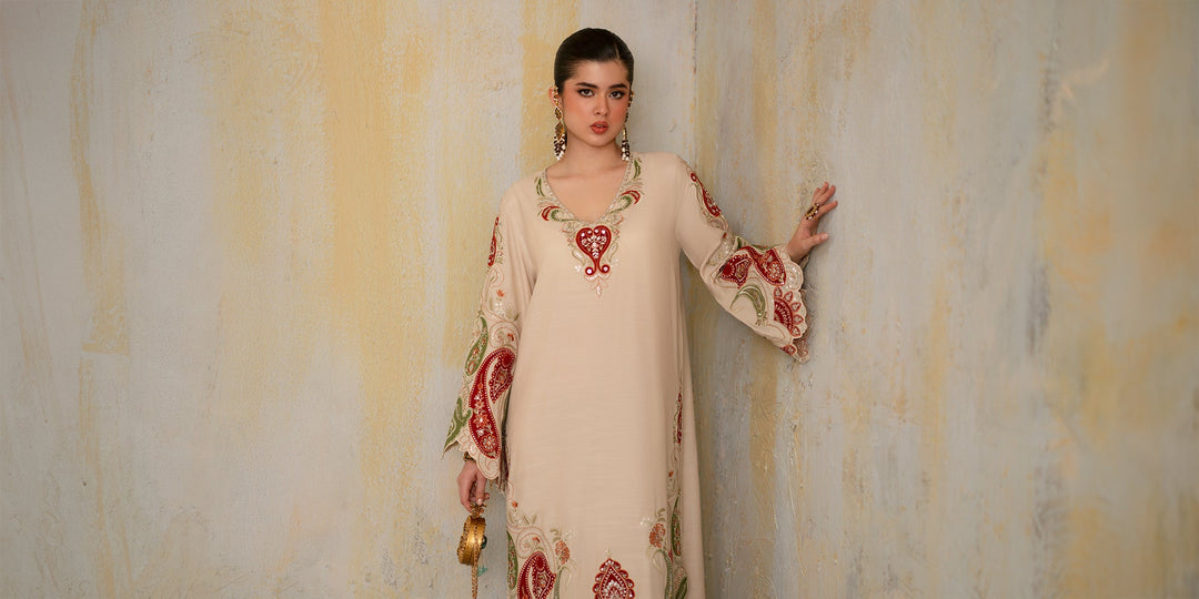 EMBROIDERED KAFTAN