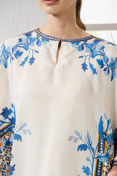 Cross Stitch || RADIANT TRIBE-2 PC (SHIRT & TROUSER)