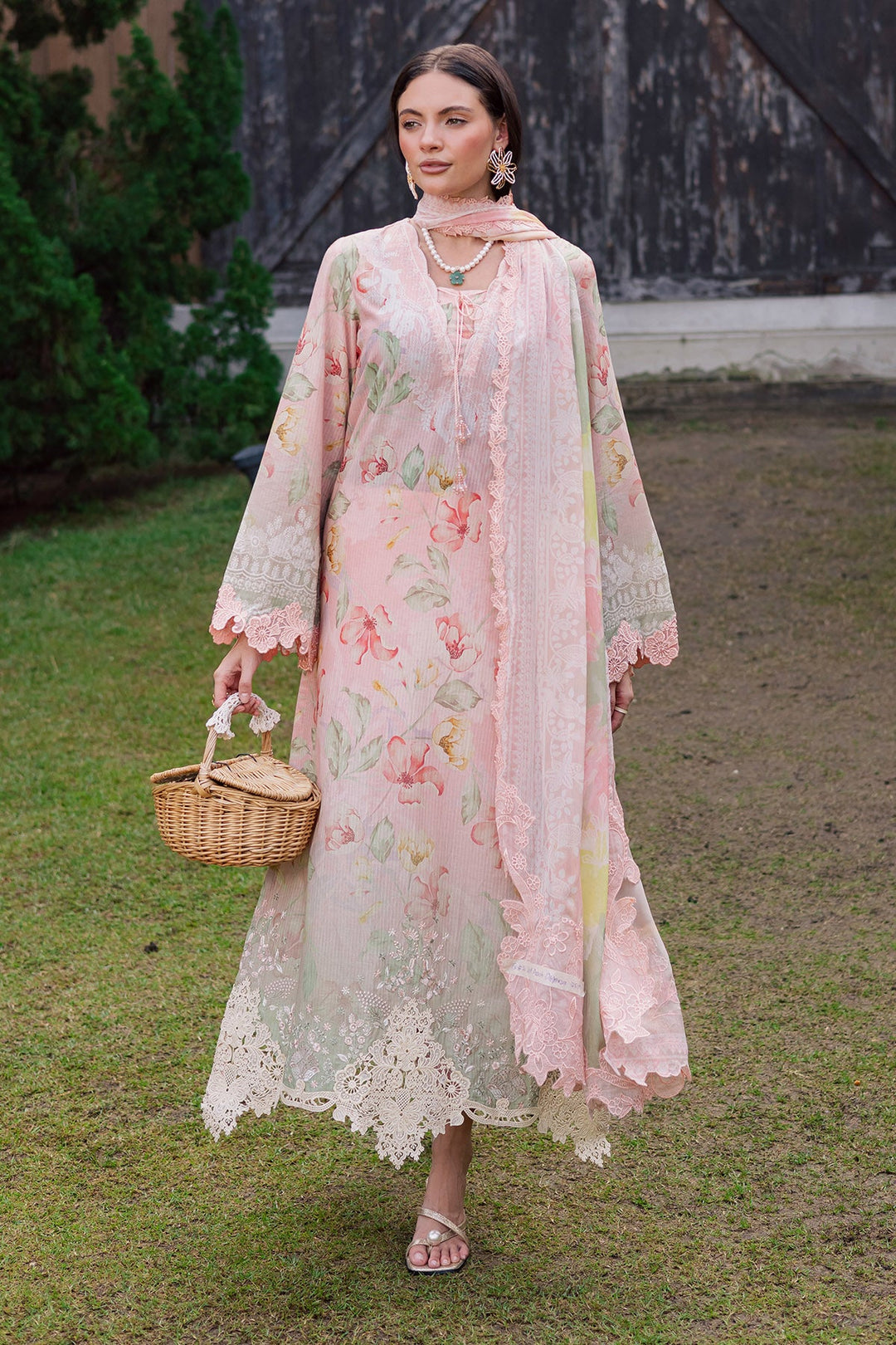 Gardenia Unstitched Lawn 3 pc