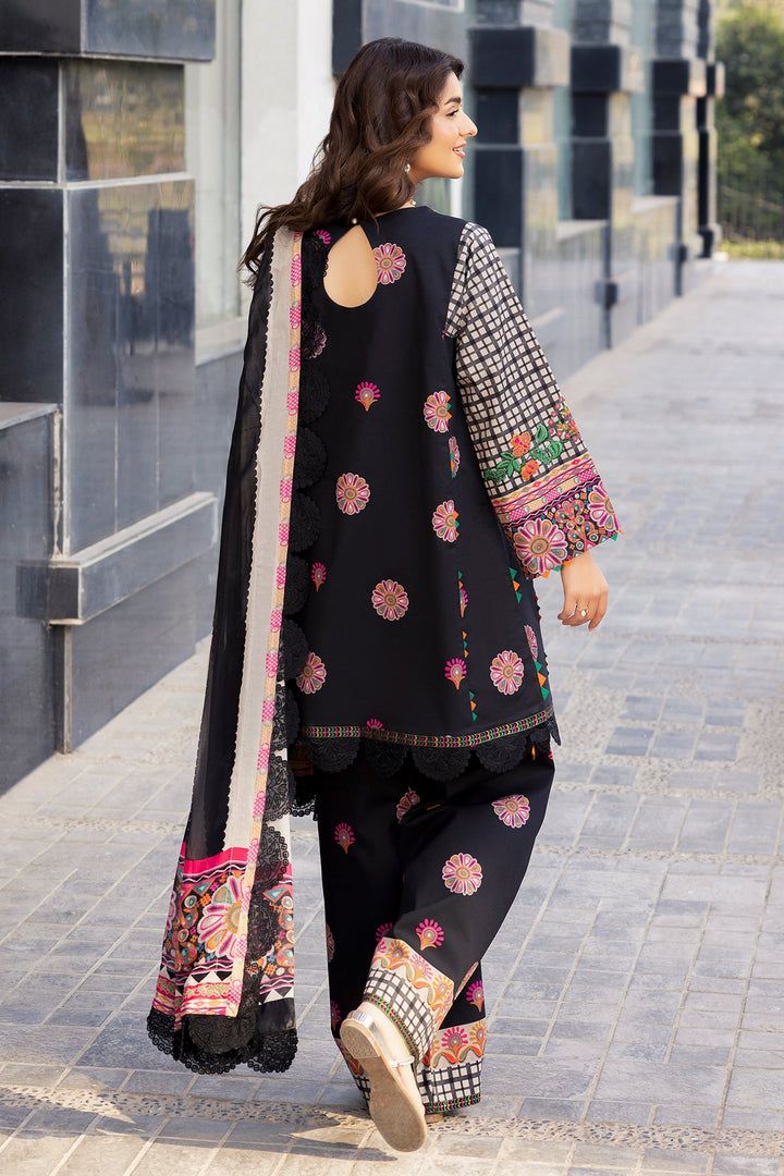 3-PC Unstitched Embroidered Lawn Collection