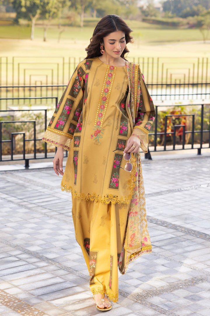 3-PC Unstitched Embroidered Lawn Collection