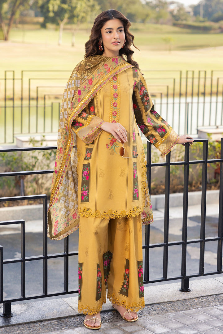 3-PC Unstitched Embroidered Lawn Collection