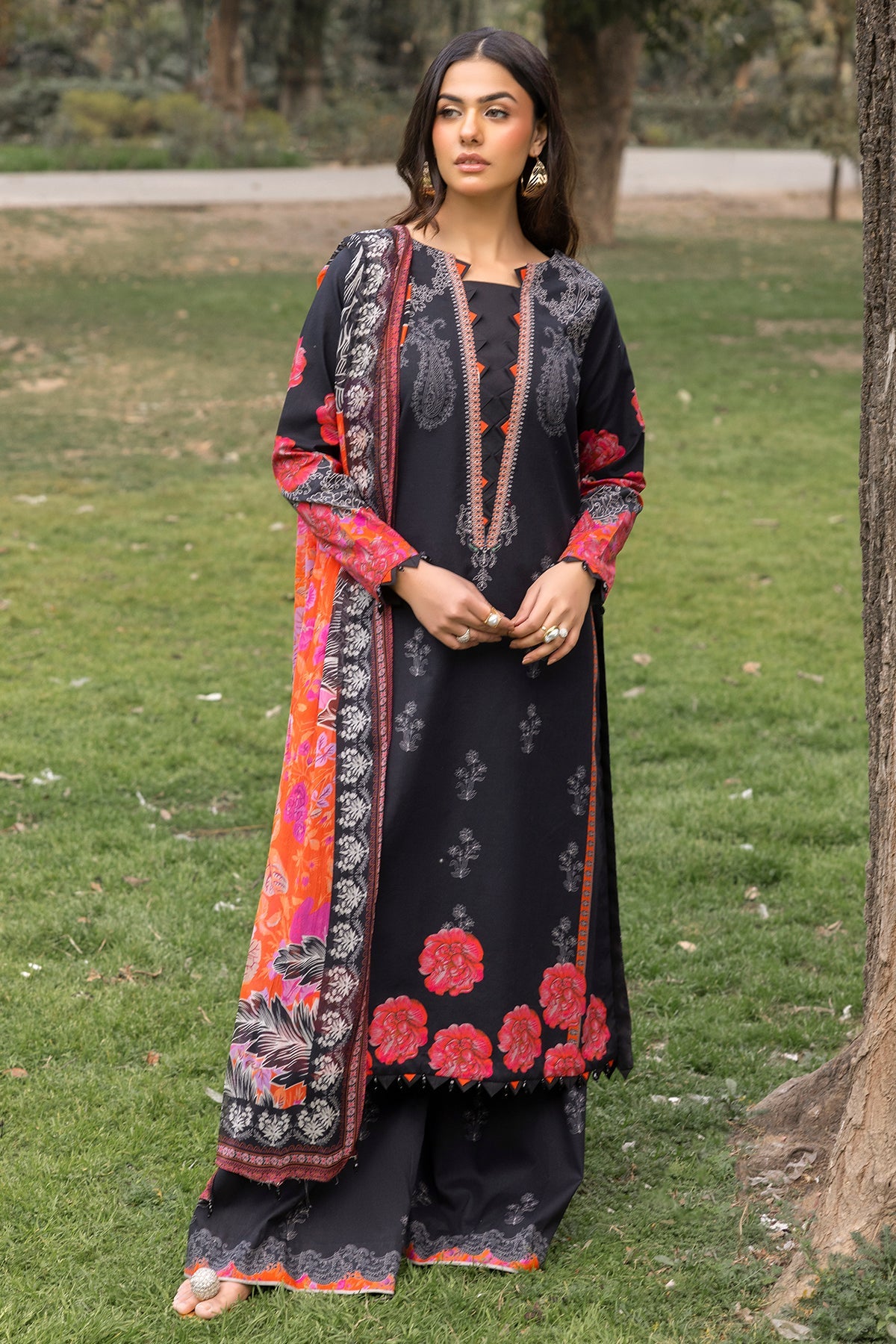 3-PC Unstitched Printed Lawn Collection