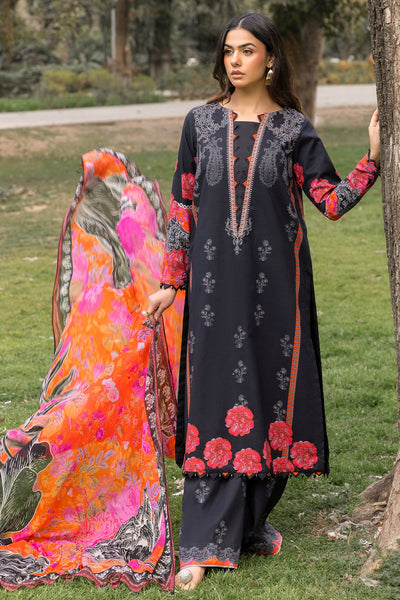 3-PC Unstitched Printed Lawn Collection